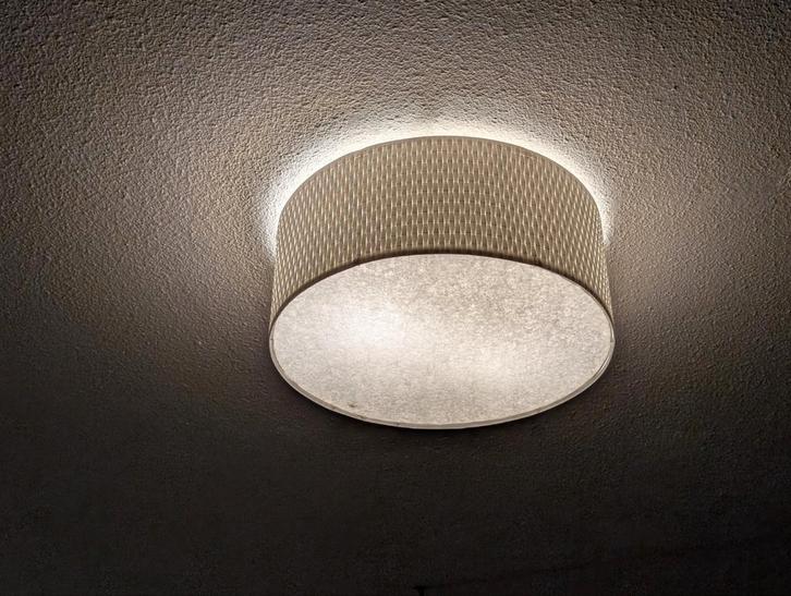 Twee Ikea Alang plafondlampen, Huis en Inrichting, Lampen | Plafondlampen, Gebruikt, Ophalen