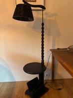 Vintage Lamp met Tijdschriftenhouder, Ophalen, Gebruikt, Hout, 100 tot 150 cm