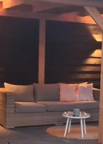 Loungeset, Tuin en Terras, Ophalen, 4 zitplaatsen, Kunststof, Gebruikt