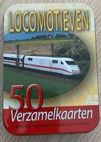 50 verzamelkaarten van locomotieven, Ophalen of Verzenden, Zo goed als nieuw, Trein, Kaart of Prent