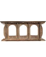 Monumentaal antiek teak Nepal panelen – 17e/18e eeuw Nepal, Antiek en Kunst, Kunst | Beelden en Houtsnijwerken, Ophalen of Verzenden