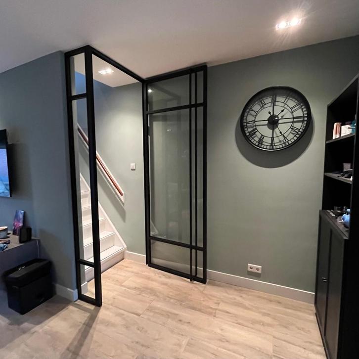 Onze Specialiteit is trappen dicht zetten met staal en glas, Doe-het-zelf en Verbouw, Deuren en Horren, Nieuw, Binnendeur, 215 cm of meer