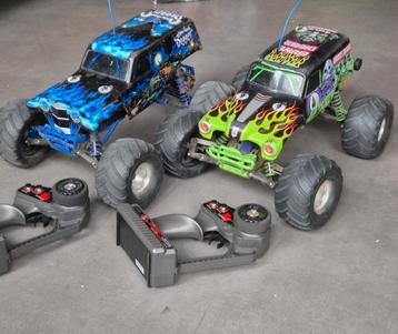 Traxxas Stampede Monster Jam Grave Digger & Sun-uva Digger beschikbaar voor biedingen