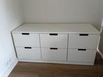 Nordli ladenkast ikea, Huis en Inrichting, Ophalen, Gebruikt, 100 tot 150 cm, 5 laden of meer