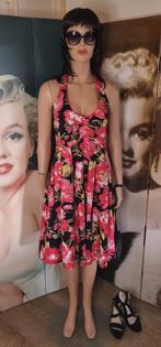 Steps Everyday Chic pin up retro halter swing jurk, Steps, Ophalen of Verzenden, Gedragen, Zwart