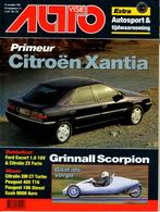 Autovisie dubbeltest Citroen ZX Furio en Ford Escort 1.6 16V, Ophalen of Verzenden, Gelezen, Ford