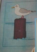 Borduurpatroon   Zee meeuw  nr 5037, Hobby en Vrije tijd, Verzenden, Nieuw, Handborduren, Patroon