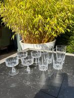 Cristal d’Arques kristal coupes/glazen,vintage,zgan, Antiek en Kunst, Antiek | Glas en Kristal, Ophalen of Verzenden