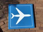 Emaille bord Vluchthaven, Ophalen of Verzenden, Zo goed als nieuw