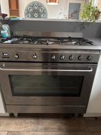 Smeg Gasfornuis - 5 pits - Gebruikt, Witgoed en Apparatuur, Fornuizen, Ophalen, Gebruikt, 60 cm of meer, Gas