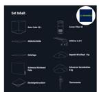 Aquarium Nanocube compleet 30L, Dieren en Toebehoren, Vissen | Aquaria en Toebehoren, Ophalen, Zo goed als nieuw, Leeg aquarium
