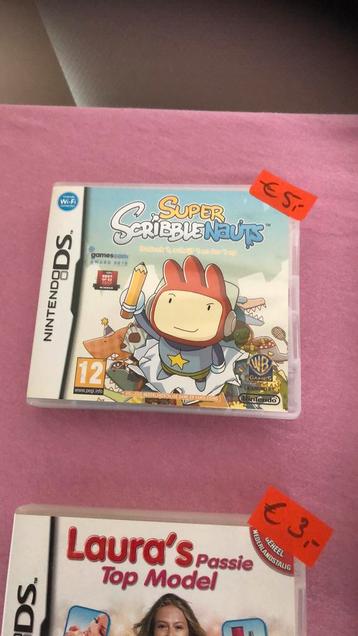 Nintendo ds spellen /bratz/laura/scribble nauts beschikbaar voor biedingen