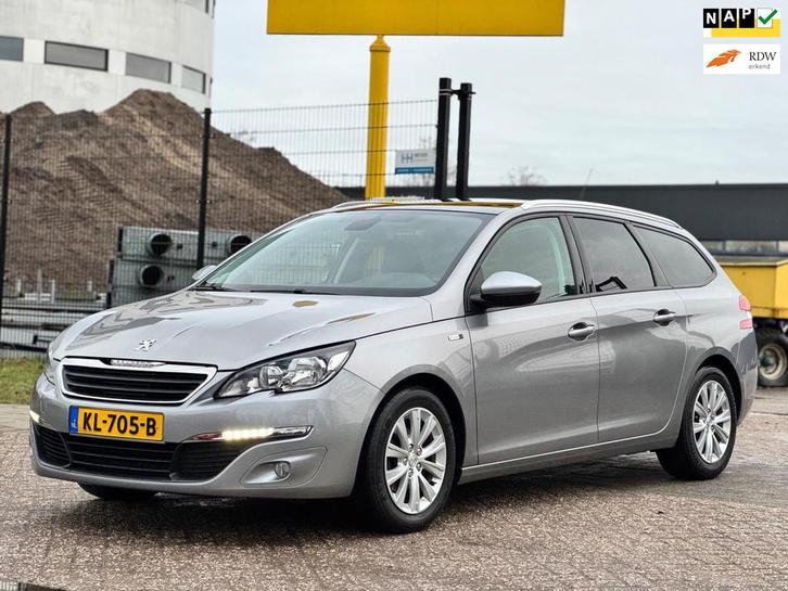Peugeot 308 SW 1.2 PureTech Style|UNIEK KM MET NAP|AUT|PANO|, Auto's, Peugeot, Bedrijf, Te koop, ABS, Airbags, Airconditioning