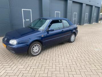 Volkswagen Golf 2.0 Cabriolet 85KW 1998 Blauw beschikbaar voor biedingen