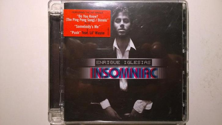 Enrique Iglesias - Insomniac, Cd's en Dvd's, Cd's | Latin en Salsa, Zo goed als nieuw, Ophalen of Verzenden