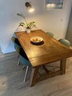 Eettafel 100x180, Ophalen, Gebruikt, 50 tot 100 cm, Vijf personen of meer
