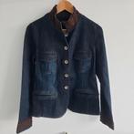 Spijkerjasje Leon mt 40, Kleding | Dames, Ophalen of Verzenden, Zo goed als nieuw, Maat 38/40 (M), Blauw