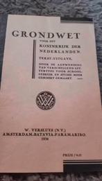grondwet 1934 amsterdam batavia paramaribo, Antiek en Kunst, Ophalen of Verzenden