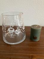 Rivièra Maison Kerst Windlicht met Kaars, Ophalen, Overige materialen, Zo goed als nieuw, Groen