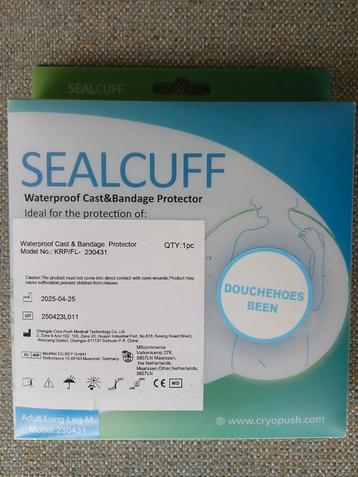 Douchehoes/gips/verbandhoes voor onderbeen. Lengte 75 cm. beschikbaar voor biedingen