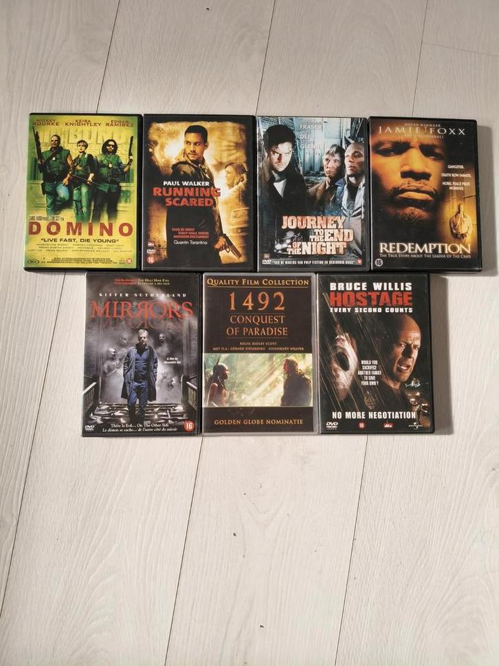 Diverse films op dvd, Cd's en Dvd's, Dvd's | Actie, Zo goed als nieuw, Vanaf 16 jaar, Ophalen