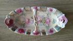 Porseleinen schaaltje rozen met handvat , 22 cm, Antiek en Kunst, Ophalen of Verzenden