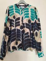 Amper gedragen blouse Ivy Beau maat XXL blauw groen, Verzenden, Zo goed als nieuw, Maat 46/48 (XL) of groter