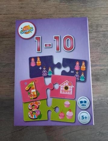 Educatief spel ,1-10 combineer kaarten, vanaf 5 jaar beschikbaar voor biedingen