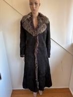 Arma lange lammy maat 38 leren jas bruin met riem, Maat 38/40 (M), Bruin, Arma, Ophalen of Verzenden