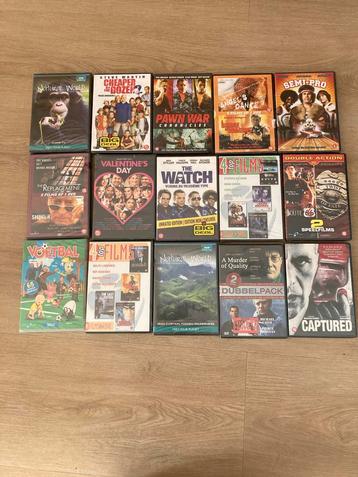 15 Nieuwe & Gesealde DVD's - partij - Filmcollectie beschikbaar voor biedingen