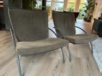 Harvink stoelen, Huis en Inrichting, Fauteuils, Ophalen, Gebruikt, 75 tot 100 cm, Metaal