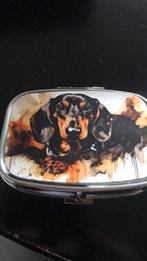 Pillendoosje teckel 3,00, Ophalen of Verzenden, Nieuw, Hond of Kat