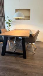 Moderne eettafel te koop, Huis en Inrichting, Ophalen, 200 cm of meer, Zo goed als nieuw, Vijf personen of meer