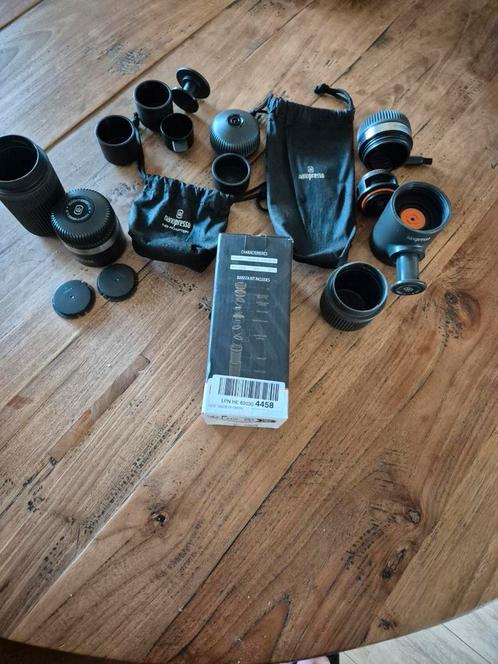 Wacaco nanopresso inclusief Baristakit, Witgoed en Apparatuur, Koffiezetapparaten, Zo goed als nieuw, Espresso apparaat, Ophalen