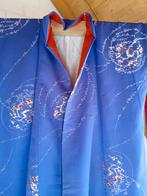 Traditionele Japanse Kimono parple red, Antiek en Kunst, Ophalen of Verzenden