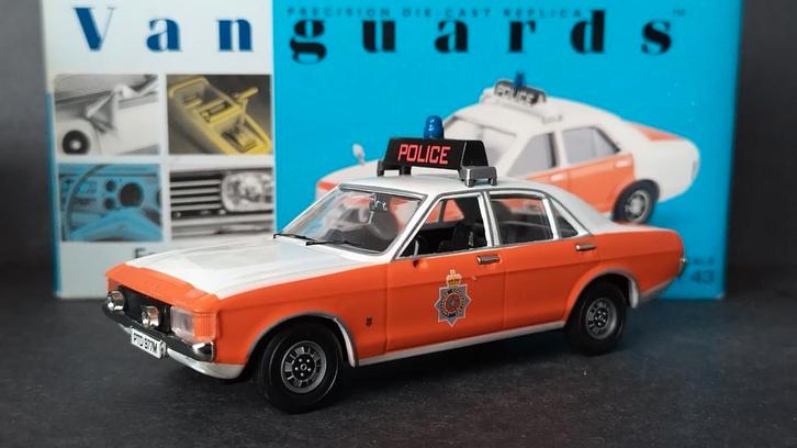 Ford Consul 3000 GT Lancashire Constabulary Vanguards Pol, Hobby en Vrije tijd, Modelauto's | 1:43, Verzenden