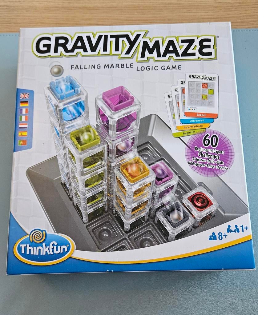 Gravity Maze - Denkspel van ThinkFun, Hobby en Vrije tijd, Gezelschapsspellen | Bordspellen, Een of twee spelers, Ophalen of Verzenden