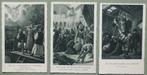 3 x martelaren - religie - Franciscaansche missiebond, Ophalen of Verzenden, 1920 tot 1940, Ongelopen, Overige thema's
