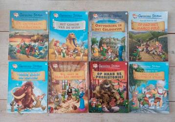 Geronimo Stilton - Reis door de tijd 1 t/m 8 beschikbaar voor biedingen