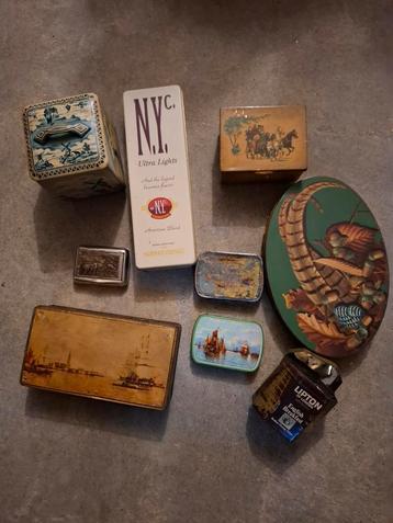 Vintage Blikken Verzameling beschikbaar voor biedingen