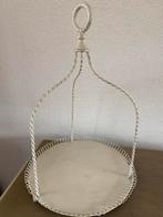 Vintage Brocante Taartplateau/ fruitplateau, Ophalen of Verzenden, Gebruikt