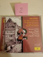 Brahms - Pianoconcerten - Pollini, Böhm, Abbado - 2CD, Ophalen of Verzenden, Romantiek, Zo goed als nieuw, Orkest of Ballet
