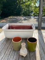 Retro Plantenbak Jaren 60/70 - Fat Lava Stijl, Overige materialen, Minder dan 30 cm, Minder dan 60 cm, Ophalen of Verzenden
