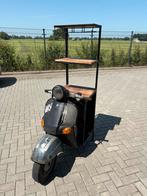 Vintage scooter wijnkast, Ophalen, Zo goed als nieuw, Minder dan 50 cm, Minder dan 5 flessen