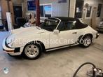 1987 Porsche 911 Cabriolet 3.2  G50 Getriebe, Achterwielaandrijving, Beige, Cabriolet, Wit
