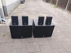 Komplete HK audio set. 2x sub IL112.. en 4x IL42, Ophalen, 120 watt of meer, Subwoofer, Overige merken