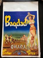 Bioscoop affiche Bagdad 1949, Antiek en Kunst, Ophalen of Verzenden