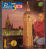 3D big ben puzzel, Ophalen of Verzenden, Minder dan 500 stukjes, Zo goed als nieuw, Rubik's of 3D-puzzel