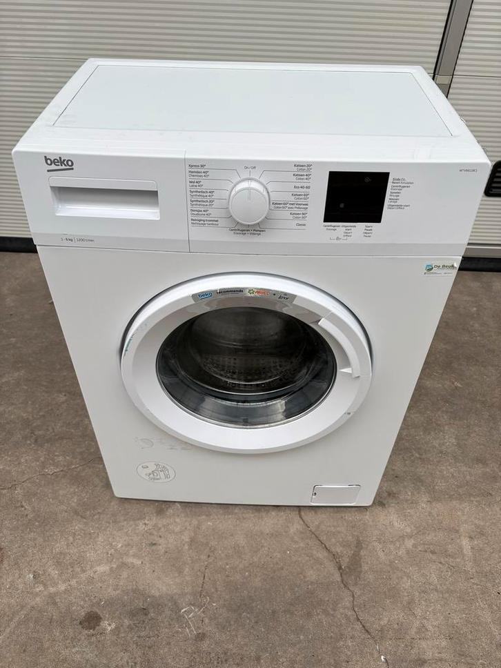 Beko Wasmachine 6kg, 1400 toeren - Nette Staat!, Witgoed en Apparatuur, Wasmachines, Gebruikt, Voorlader, 6 tot 8 kg, 85 tot 90 cm