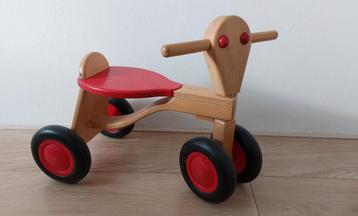 Houten loopfiets / van Dijk beschikbaar voor biedingen